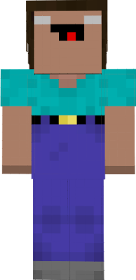 3d herobrine derp that has long,thick hair