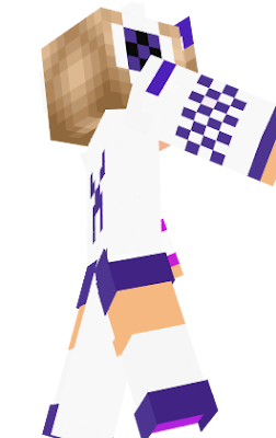 purple gamer girl