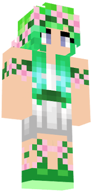 the other one i made just with green hair