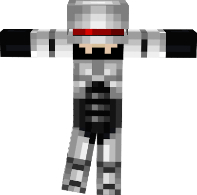 2014 Ver. RoboCop [Alex Murphy] skin, 1.8-ready, work with any MineCon cape.