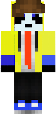 if your a fan of warriors this skin is right for you.The H in the back stands for helleriyuus because that is my name in minecraft.