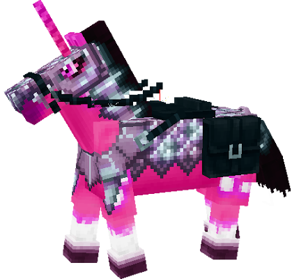 pink horse but its got wings!