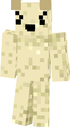 Roblox bear* default npc Minecraft Mob Skin