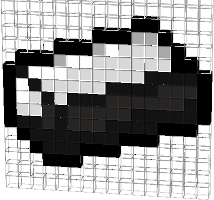 Iron Ingot Minecraft Pixel Art 
