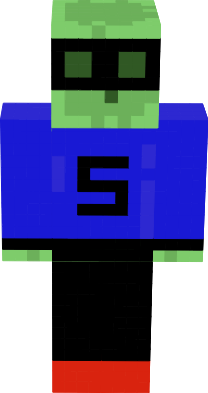 its me as a slime skin the s stands for slime the a stands for alonzo