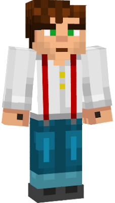 The main character from the story mode of Minecraft.