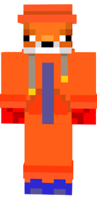 My skin but with an fox mask