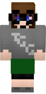 Hi-hi, everyone! This is my skin for future Minecraft videos! -The Geeky Goo