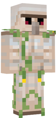 here is a iron golem without vines, i had to look forever but at the end i just made one for everyone to use