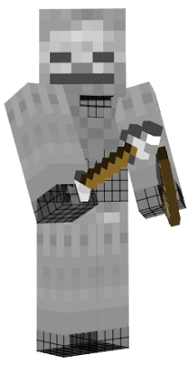Skeleton was a Enemy in Kirberation Online Pirate Skyway: Minecraft Story Mode Edition, he holds his Bow and a Arrow for Battle. He shoots Arrows at Heroes with his Bow and he hits Heroes with Bow 2 Times and slice Heroes with Arrow 3 Times. When he was defeated. He busted into 7 Bones and 1 Skeleton Skull.