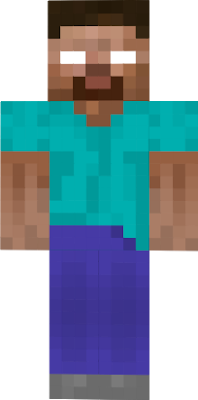 Herobrine skin with small details