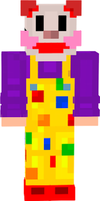 Clown Boxy  Minecraft Skin
