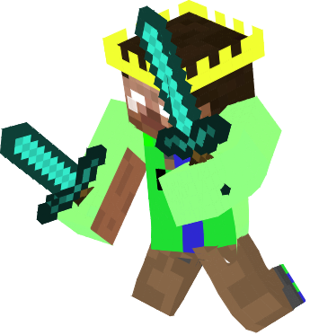 herobrine has becomed the king of the universe! but you can use his body and minnd! have fun!