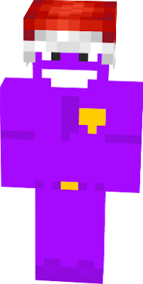 A Christmas version of Purple Guy.