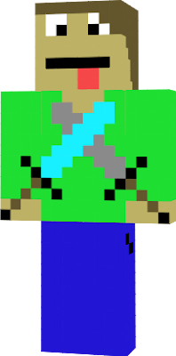 Perfect if u like crazy and normal Minecraft skin.