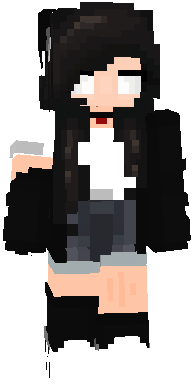 Minecraft PE - Cute Herobrine Girl Skin Costume + Download 