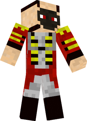 my try to create a Minecraft version of 'Sleppy Hollow' (2013) character: the Horseman of Death