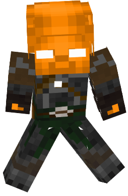 He Used To Be An Orange Steve.He Was The First Orange Steve.When They Made Him It Failed And He Got Corrupted.He Even Almost Killed Power Steve!But Then He Died But In His Is Dimension Thinking About What He Has Done Because Now He Can Think And Is Good Again.