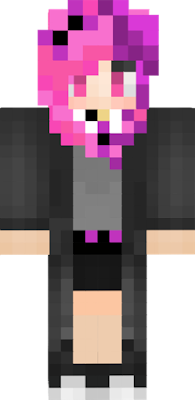 A pink haired wizard girl with thaum flux in her hair. ;3