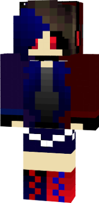 Leader of NightMare Pack,Made by OleanderPlayz,Female NightMare Werewolf,ShapeShifter,Plz enjoy my new rp skin if you want to use it!