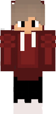 red pullover skin
