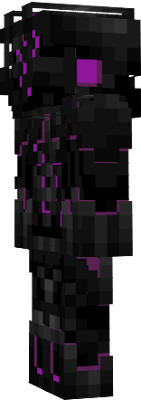 A purple robot skin