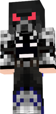 it has a wither on it`s chest and has two cool gloves