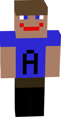Der Minecraft skin von dem unberühmtem Mincraft Youtuber Adamski1306 (also mir)