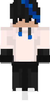 This is my minecraft character, YouTube: Blue Skell