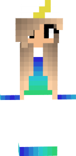 omg finally finished! My unicorn skin for MY minecraft skin. MINE! DO NOT USE SKIN WITHOUT ALTERING IT FOR YOUR OWN CHARACTER. please. :-)