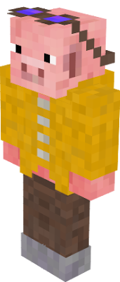 He's a steampunking pigman!
