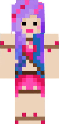 A skin of IhasCupquake's enchanted oasis skin, but pink