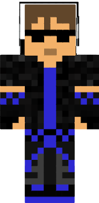 This is my regular skin for my account on minecraft