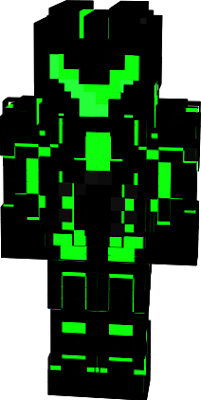 green robot skin