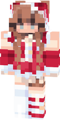 months december 22,2023 red white Santa Skin christmas girl may time 13:34 pm