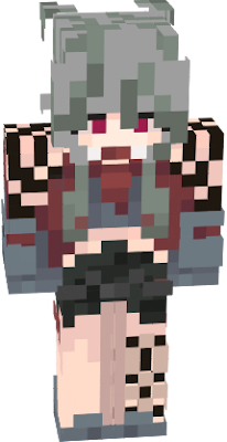 Creator:Royutupi Base skin:Ikeko The concept of this skin is Jk-ish zombie millitary school-girl. Fin.