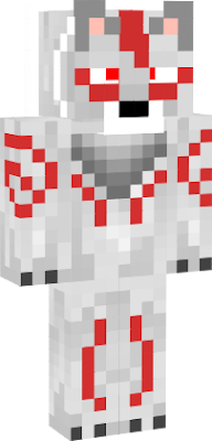 Protagonist (Goddess Amaterasu) of Okami game is finally available as skin Minecraft! By: xXArcanWolveXx