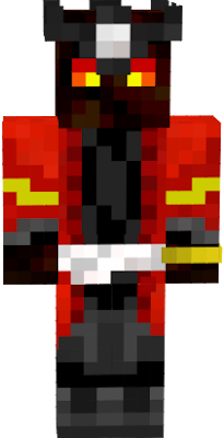 A Magma-Cube humanoid dressed in royal attire.