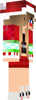 This is a Christmas bunny girl DO NOT COPY THIS SKIN *copyright*