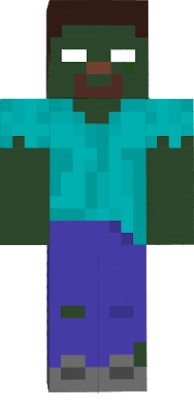 This is Herobrine like a Zombie