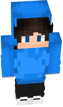 blue skin