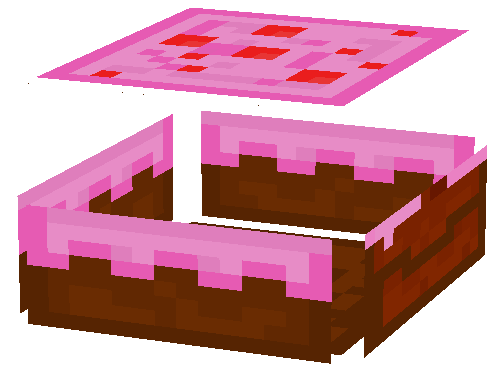 pink;cake