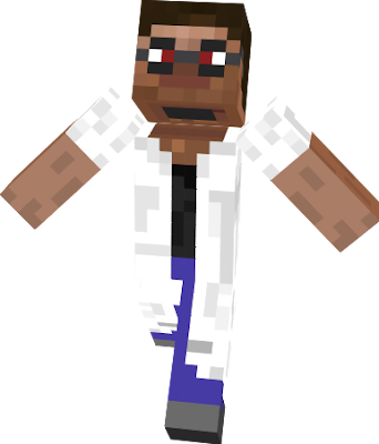 there are darker areas on this skin in the same places there are on the steve skin!