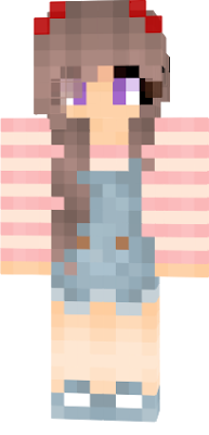 Yes, I'm a French girl Minecraft Skin