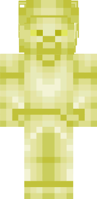 a drained yellow steve