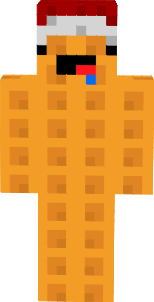 This is a noob waffle that loves christmas!