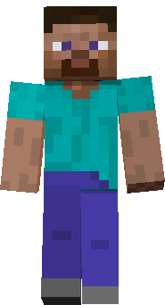 Steve original Minecraft Skins