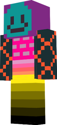 This is my newest skin, still a little abstract, but I like it. Also it has a wooden planks skin underneath!