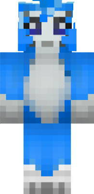 Blue colored Stampy