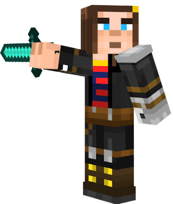 Maya was a Antagonist in Kirberation Online Pirate Skyway: Minecraft Story Mode Edition, she was with Aiden, Gill and Corey. When she was defeated. She starts to attack Jesse and MidnightBlade attack her first and slice her. MidnightBlade rescue Cassie Rose and Winslow.